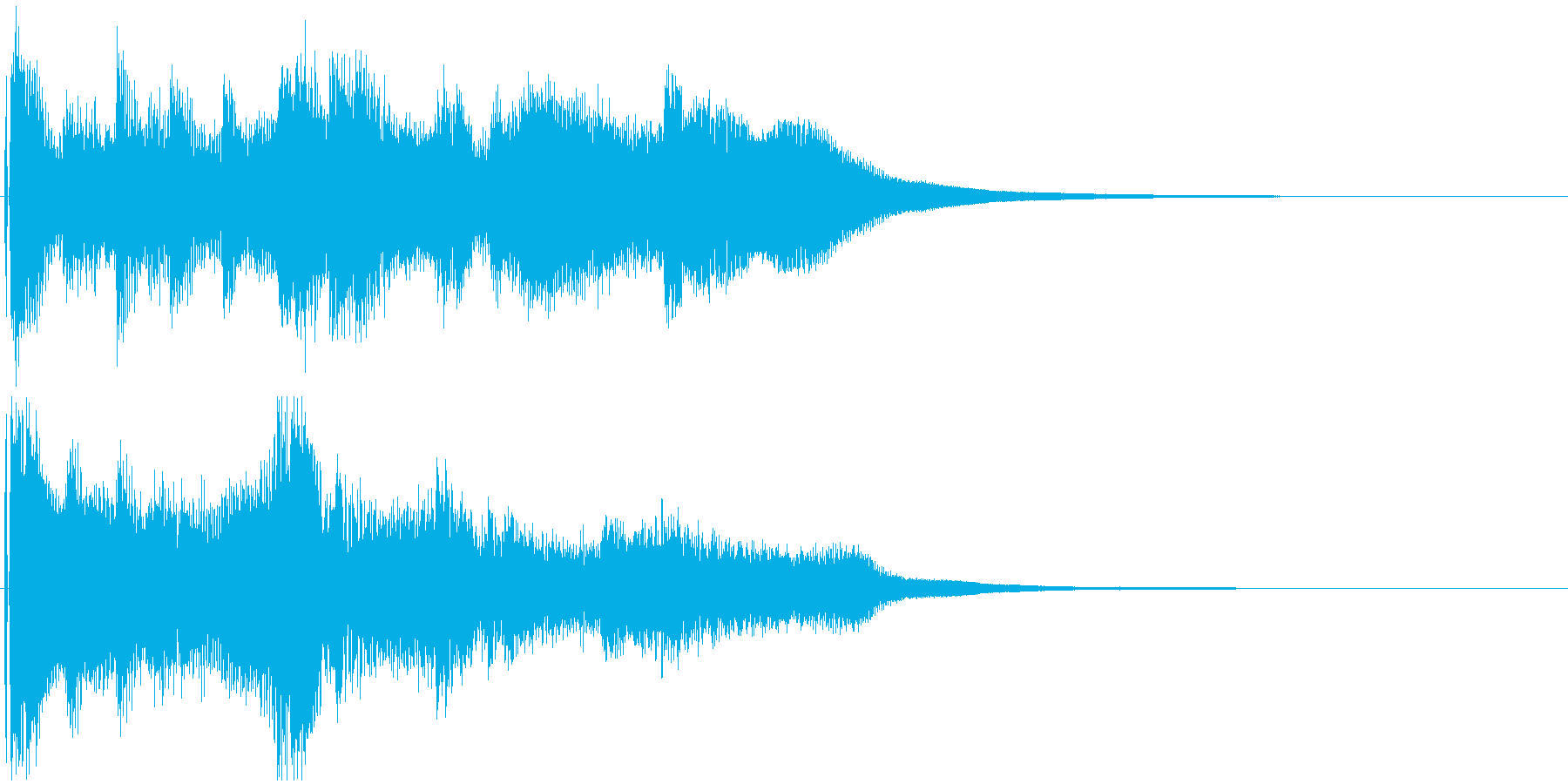 民族風ジングル。笛やハープの穏やかな曲の再生済みの波形