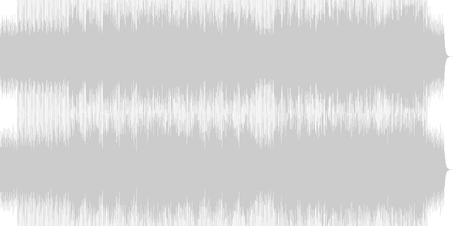 高音質♪ドラマ舞台用キラリ光るシーンの未再生の波形