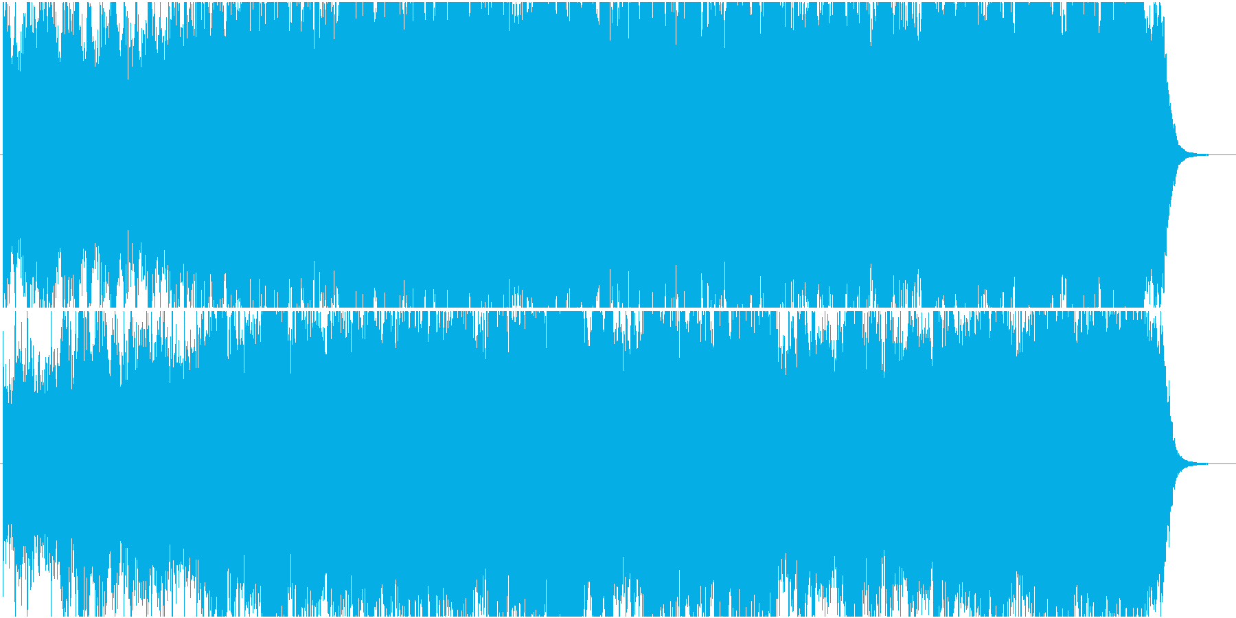 ドキュメンタリーなどの映像に(WAV)の再生済みの波形