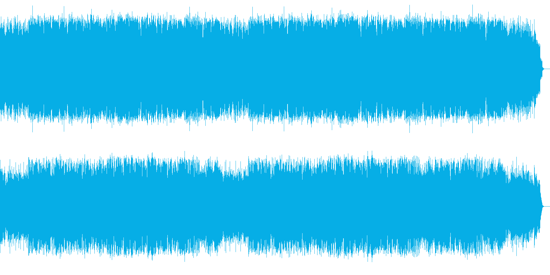 ゆったりした情景が浮かぶSAXのバラードの再生済みの波形