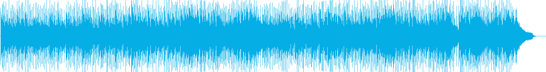 Refreshing and relaxed Bossa Nova style BGM's reproduced waveform