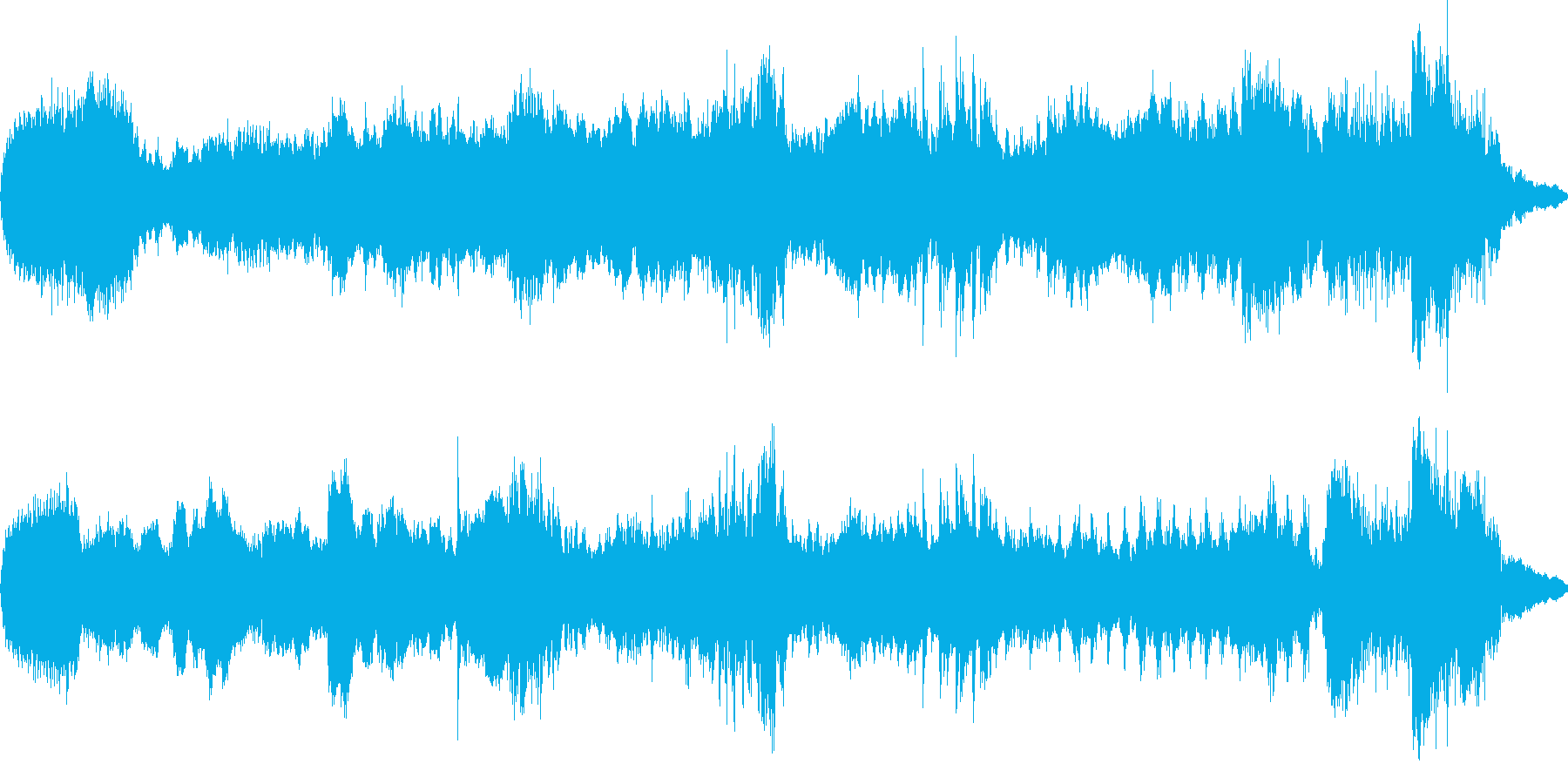 美メロとガツンとギターが混交する交響曲の再生済みの波形