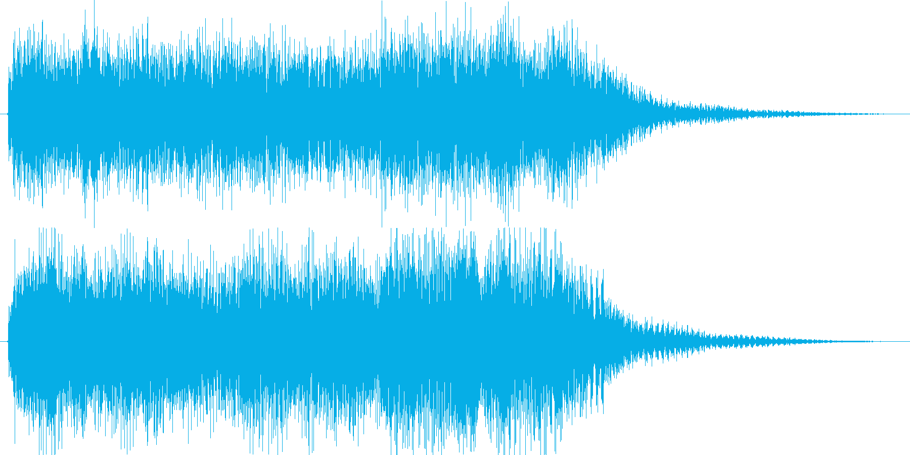 クラシックなイベントロスト曲2の再生済みの波形