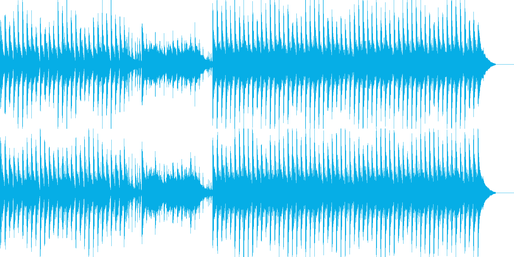 mp3 / 44.1kHz / 320…の再生済みの波形