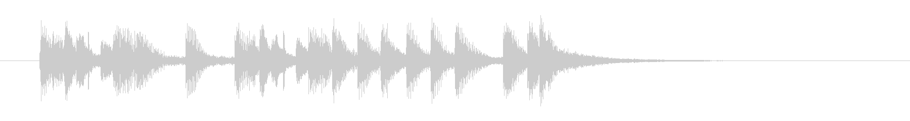 Bright and refreshing synth sound short's unreproduced waveform