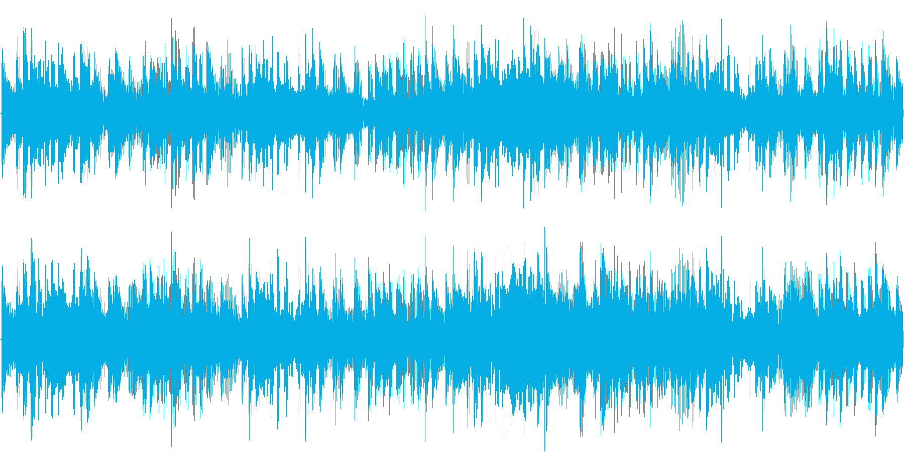 テクノを強く意識した楽曲です。繰り返し…の再生済みの波形