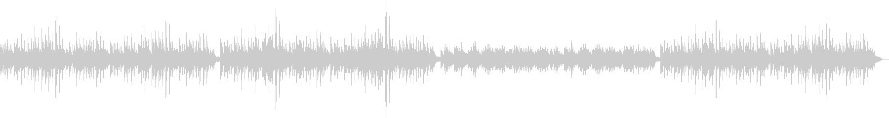 A quiet and lovely tone of relaxation's unreproduced waveform