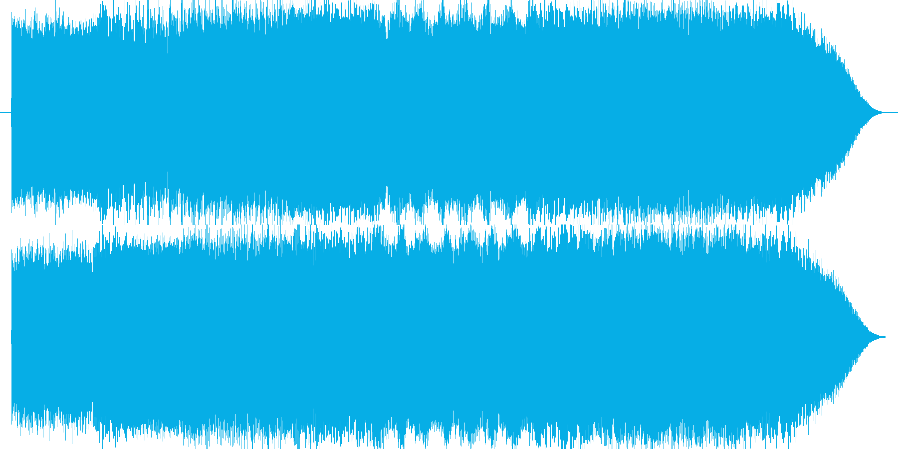疾走感のあるファンタジーオーケストラの再生済みの波形