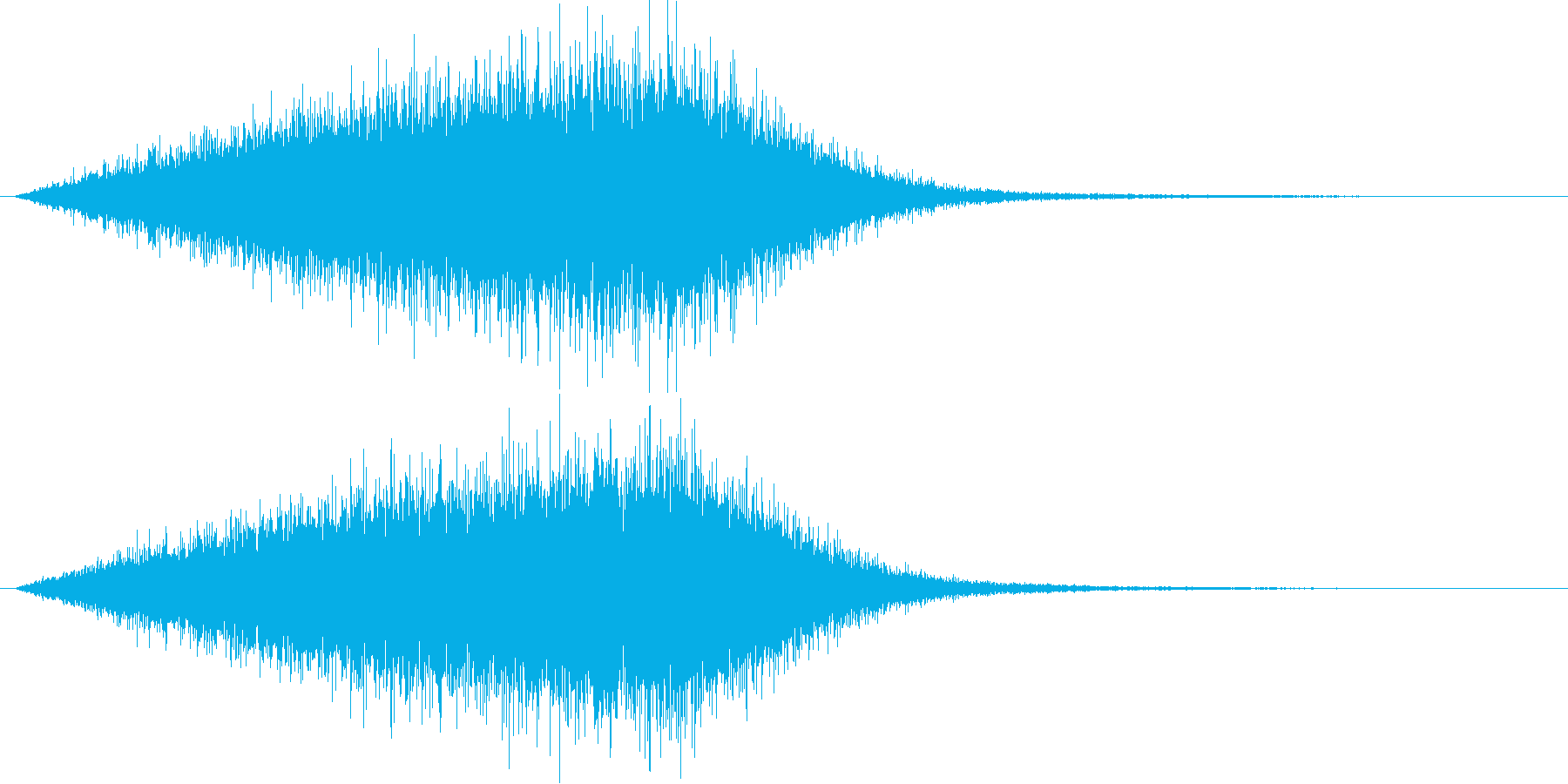 次元の扉が出現する音(シュオオン、転送)の再生済みの波形