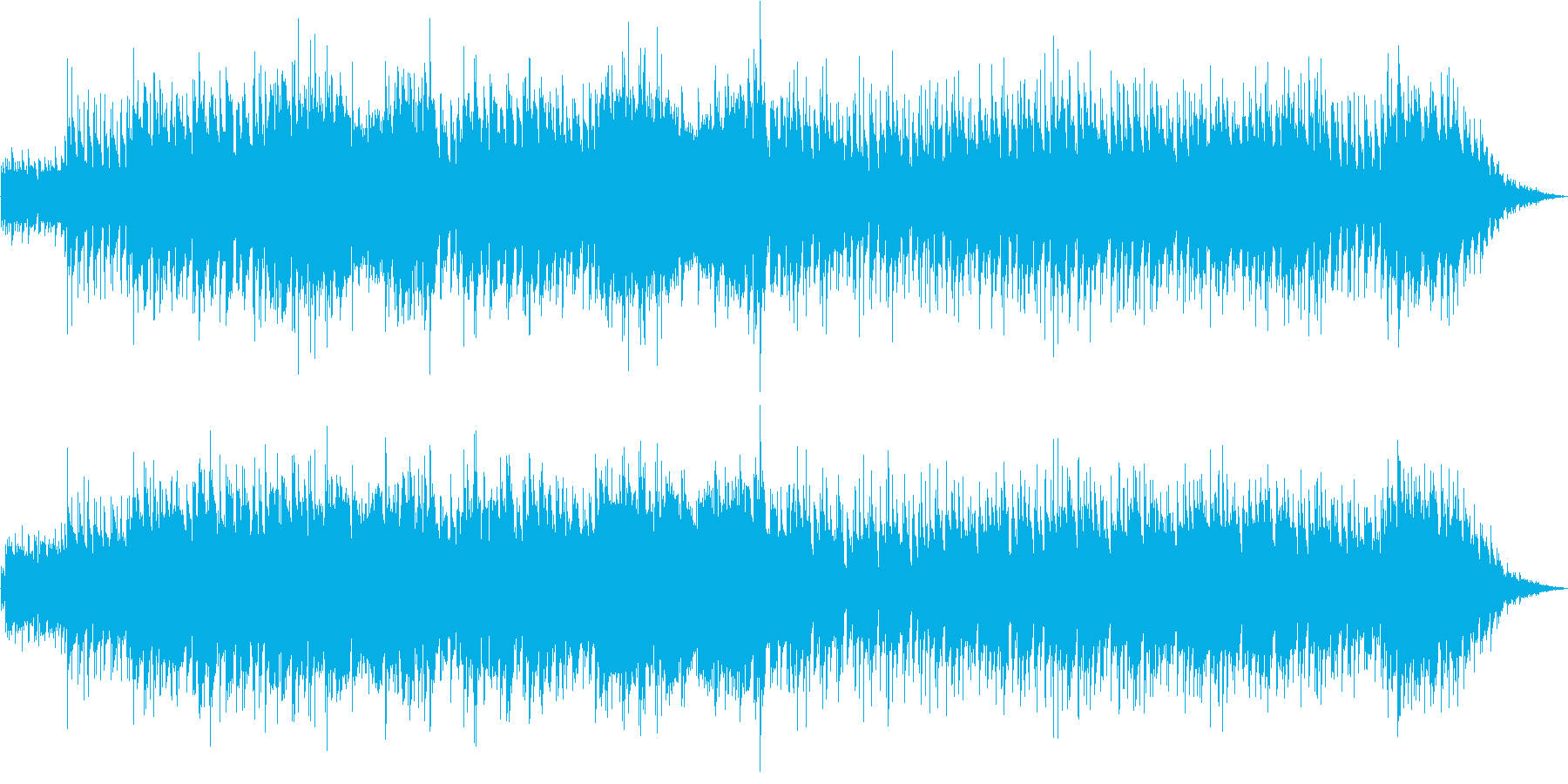 何気ない日常のBGMですの再生済みの波形