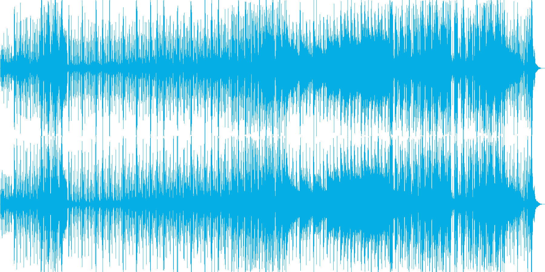 琴で春を迎えるポップで横ノリなループ曲の再生済みの波形