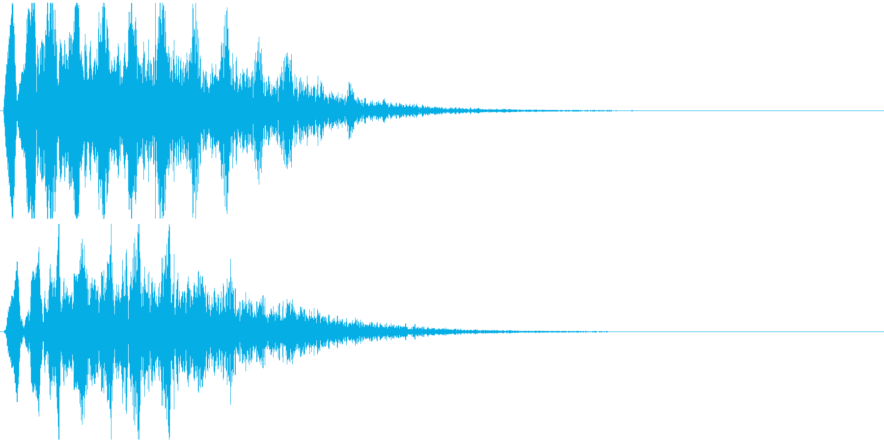 低音版のその2ですの再生済みの波形
