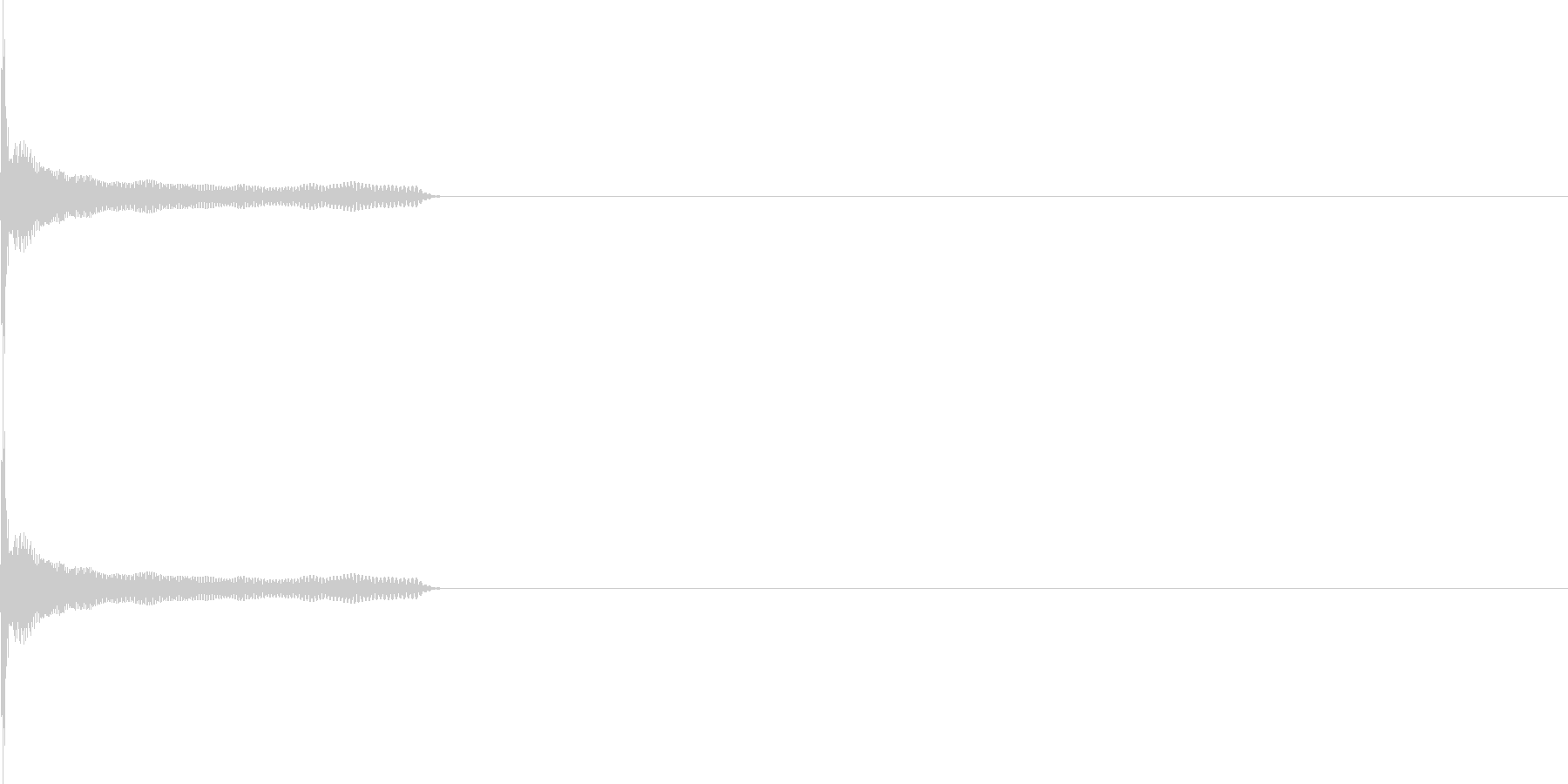 ポン(click_051_ボタン2)の未再生の波形