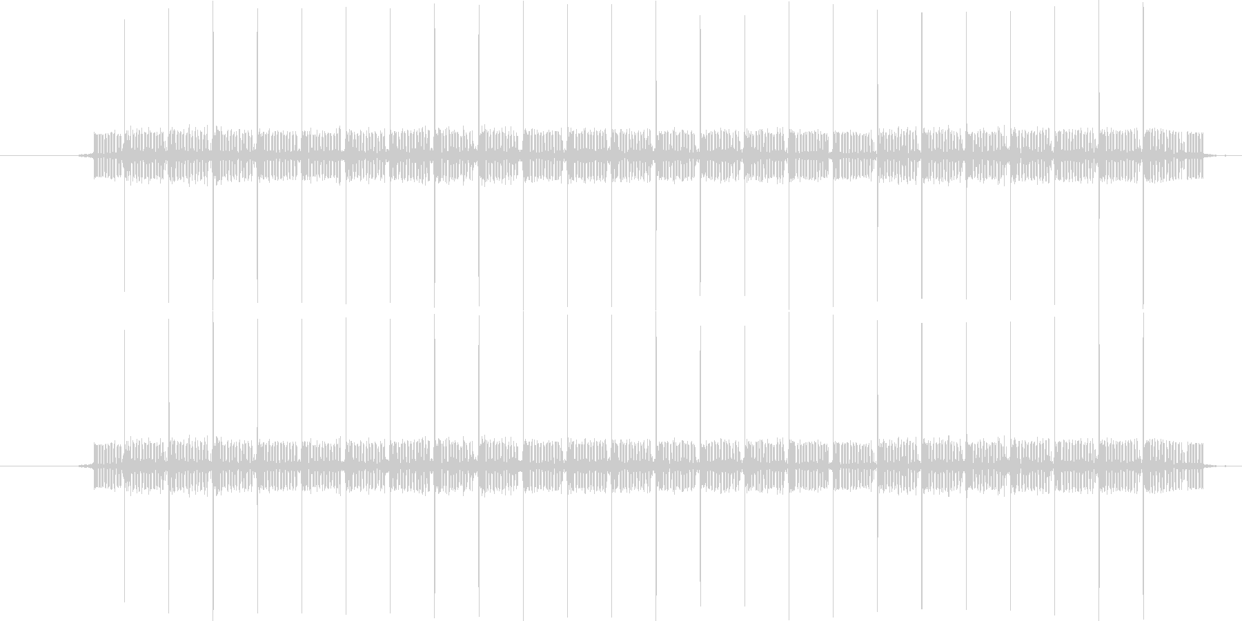 間違い時の電子音/長めの未再生の波形
