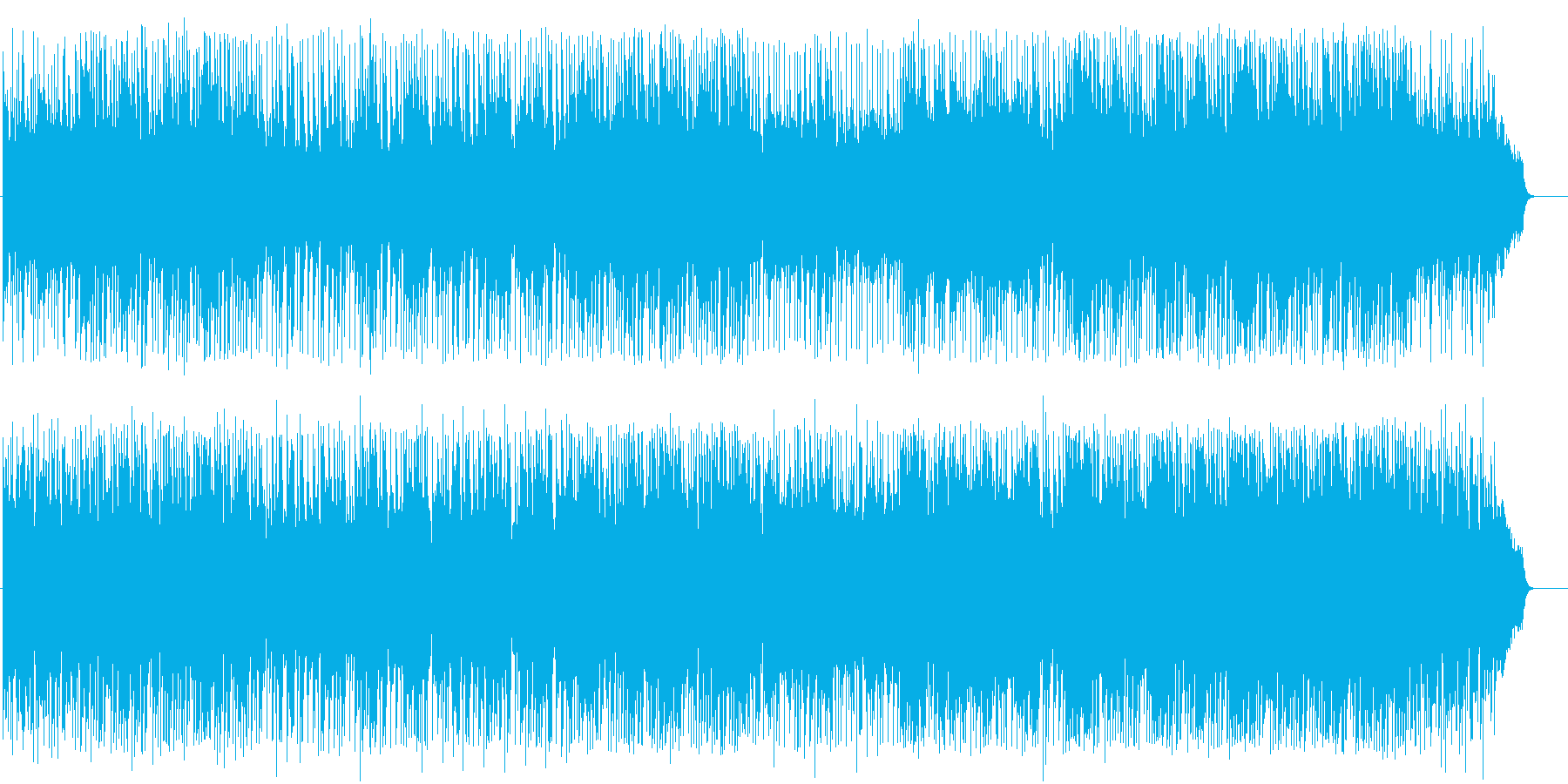 きらめきのおだやかサウンドの再生済みの波形