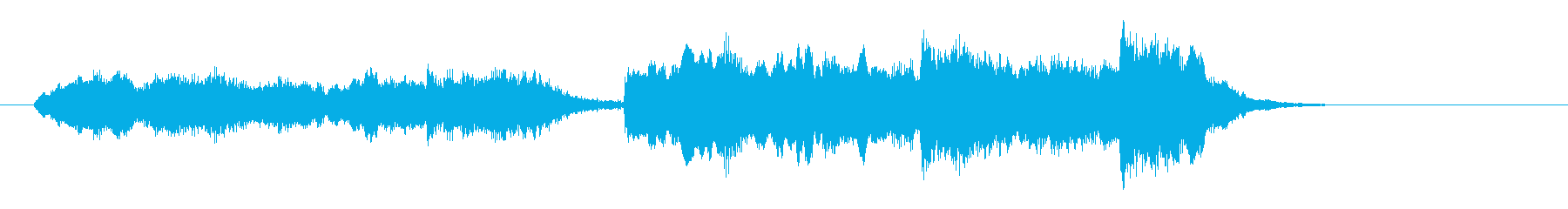 二胡の音がアジア大陸を思わせる短い楽曲の再生済みの波形