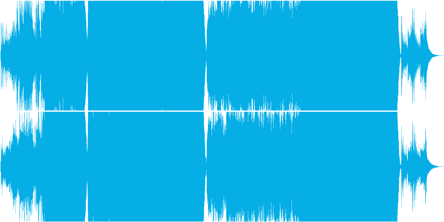 壮大な景色と共に流れる音楽を意識しましたの再生済みの波形