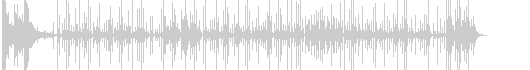 Really cheap and comical Japanese style BGM's unreproduced waveform
