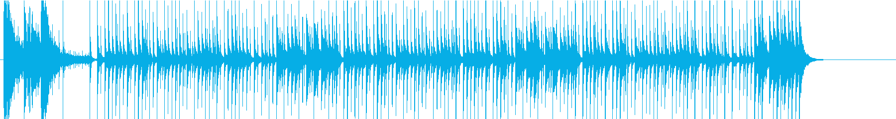 Really cheap and comical Japanese style BGM's reproduced waveform