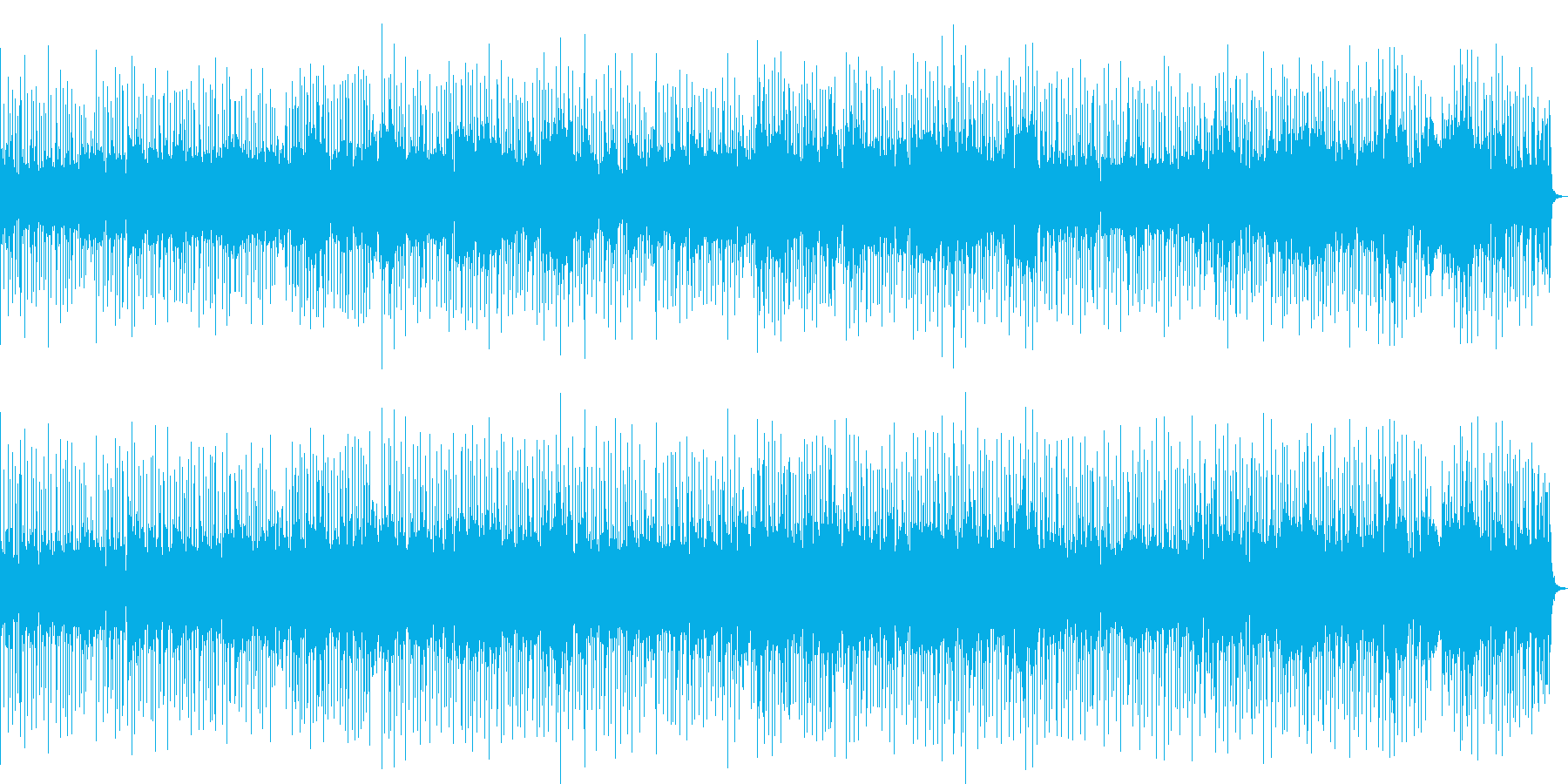 シンプルなFunky Popの再生済みの波形