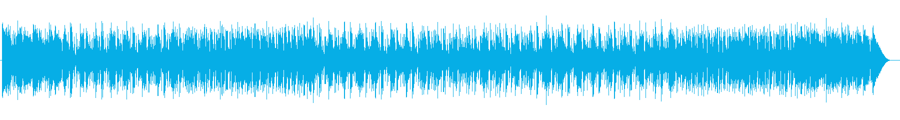 Pretty, gentle and gentle melody sound's reproduced waveform