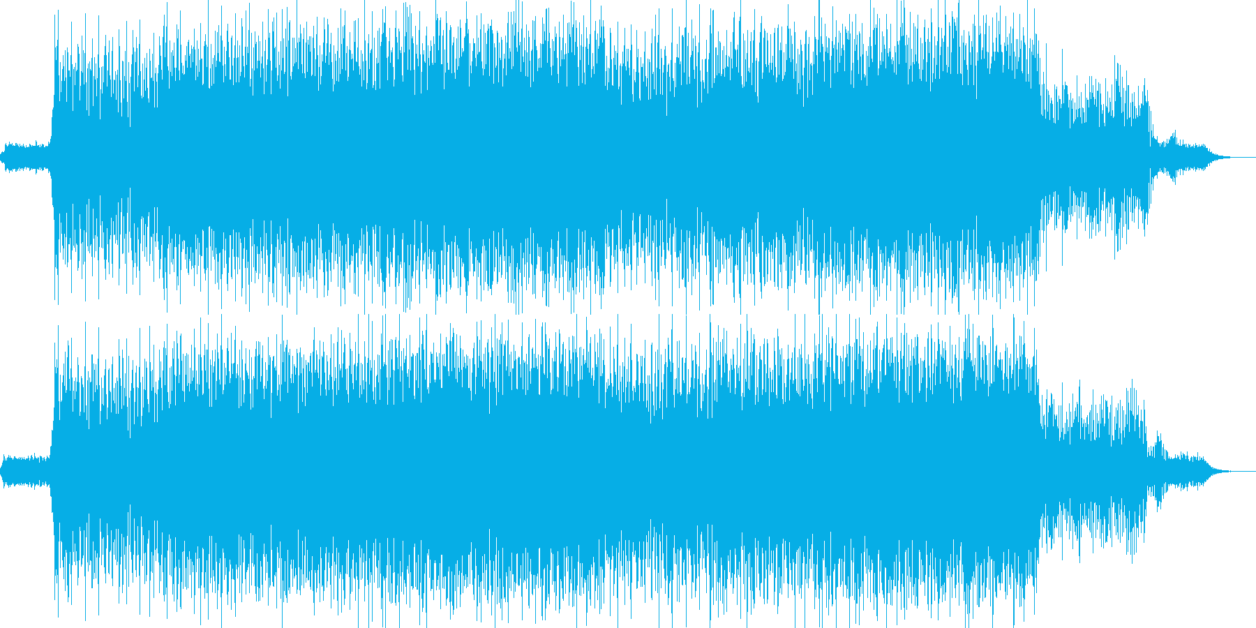 EDM現代的なシンセのクラブ系-04の再生済みの波形