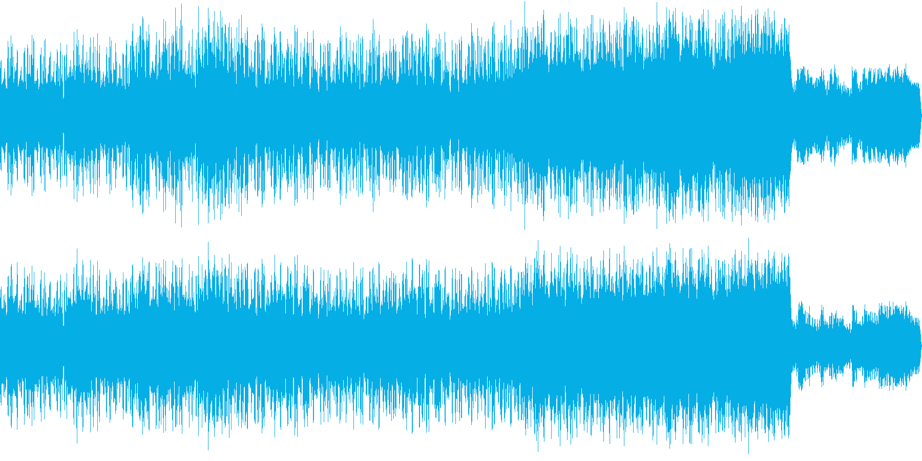 「和風」「秋」のイメージで作成した音楽…の再生済みの波形