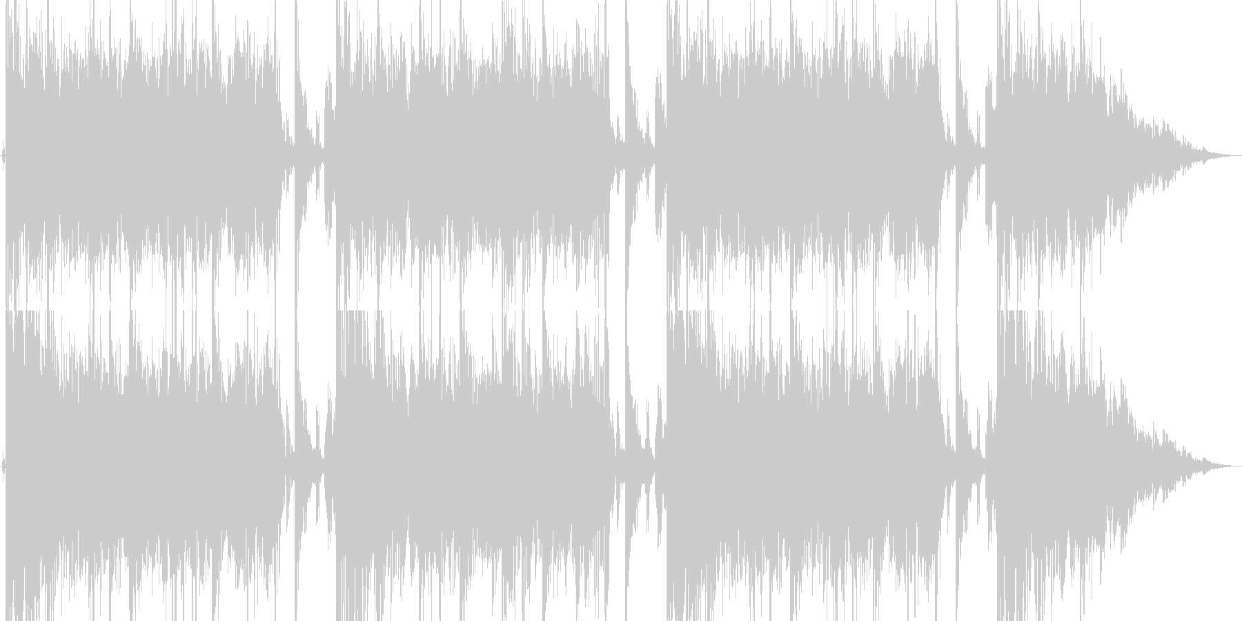mp3 / 44.1kHz / 320…の未再生の波形