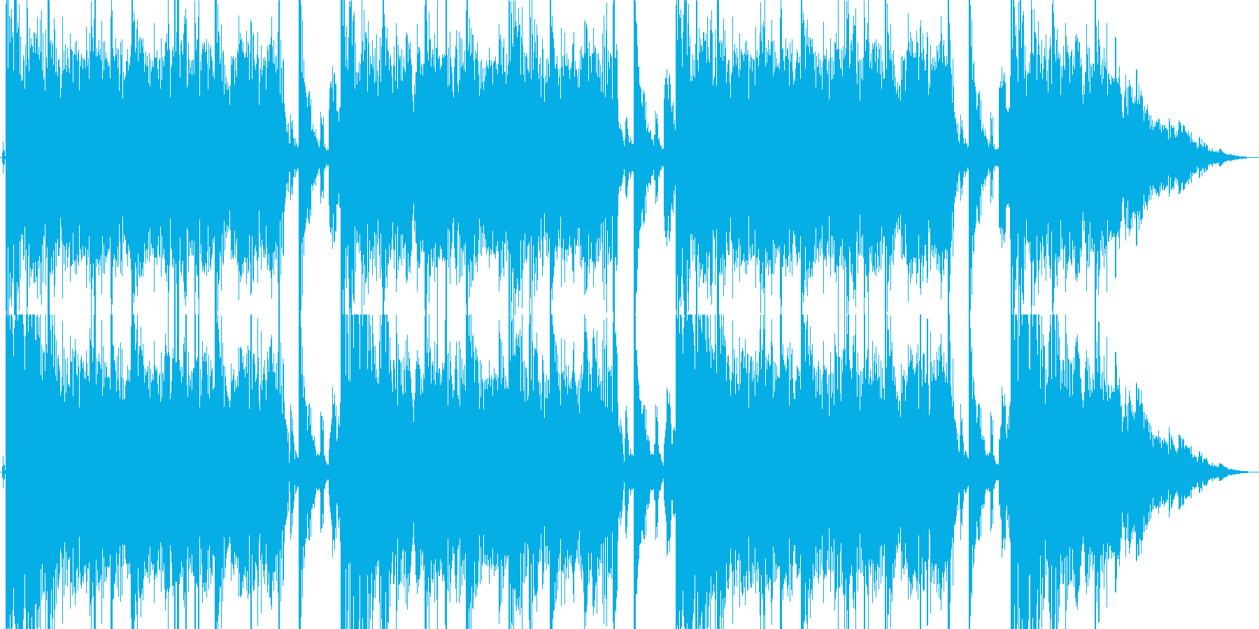 mp3 / 44.1kHz / 320…の再生済みの波形