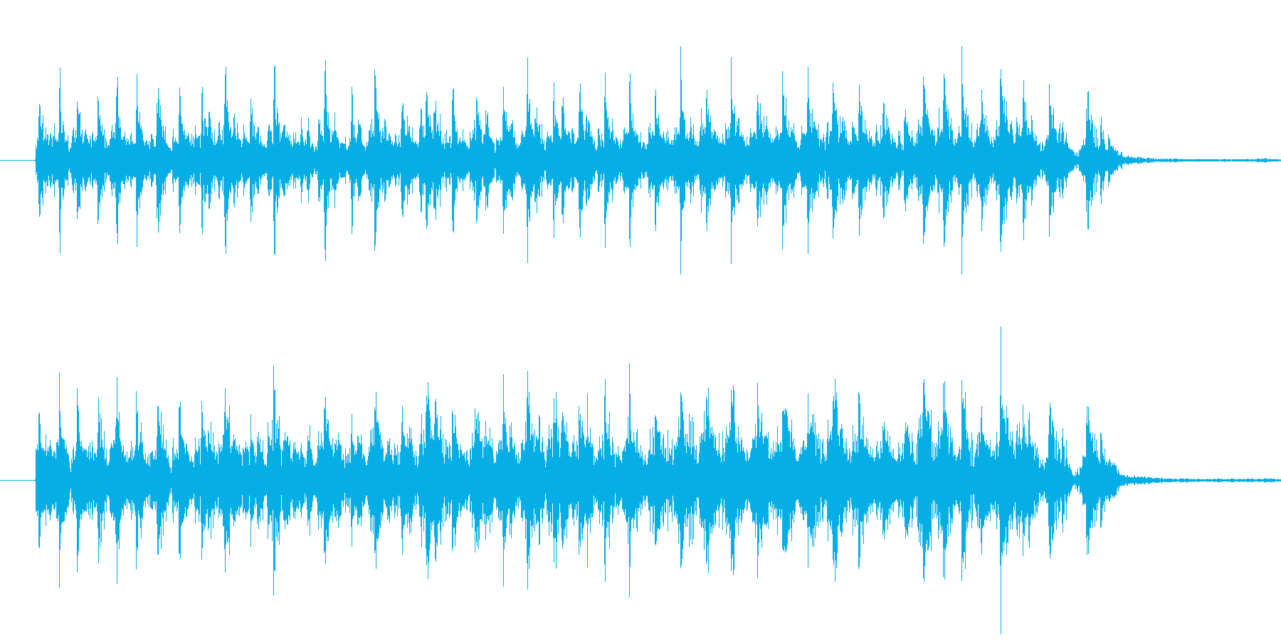 電動ドリルの音です。の再生済みの波形