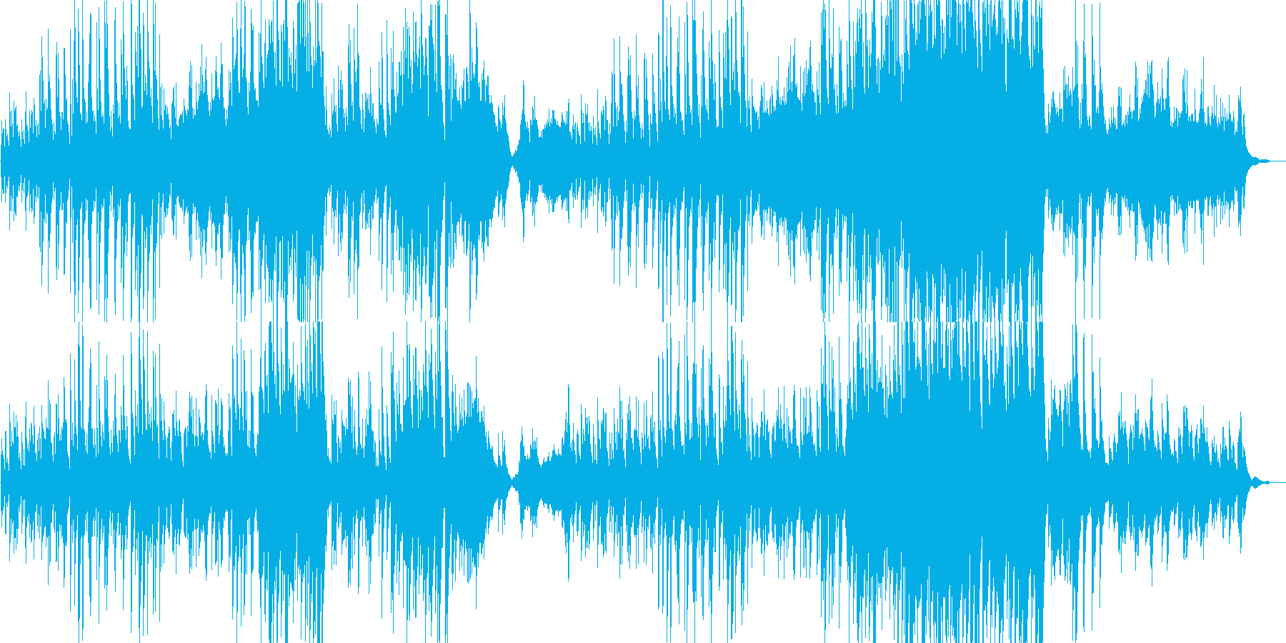 さわやかな春の海風を感じる気持ちいい音楽の再生済みの波形