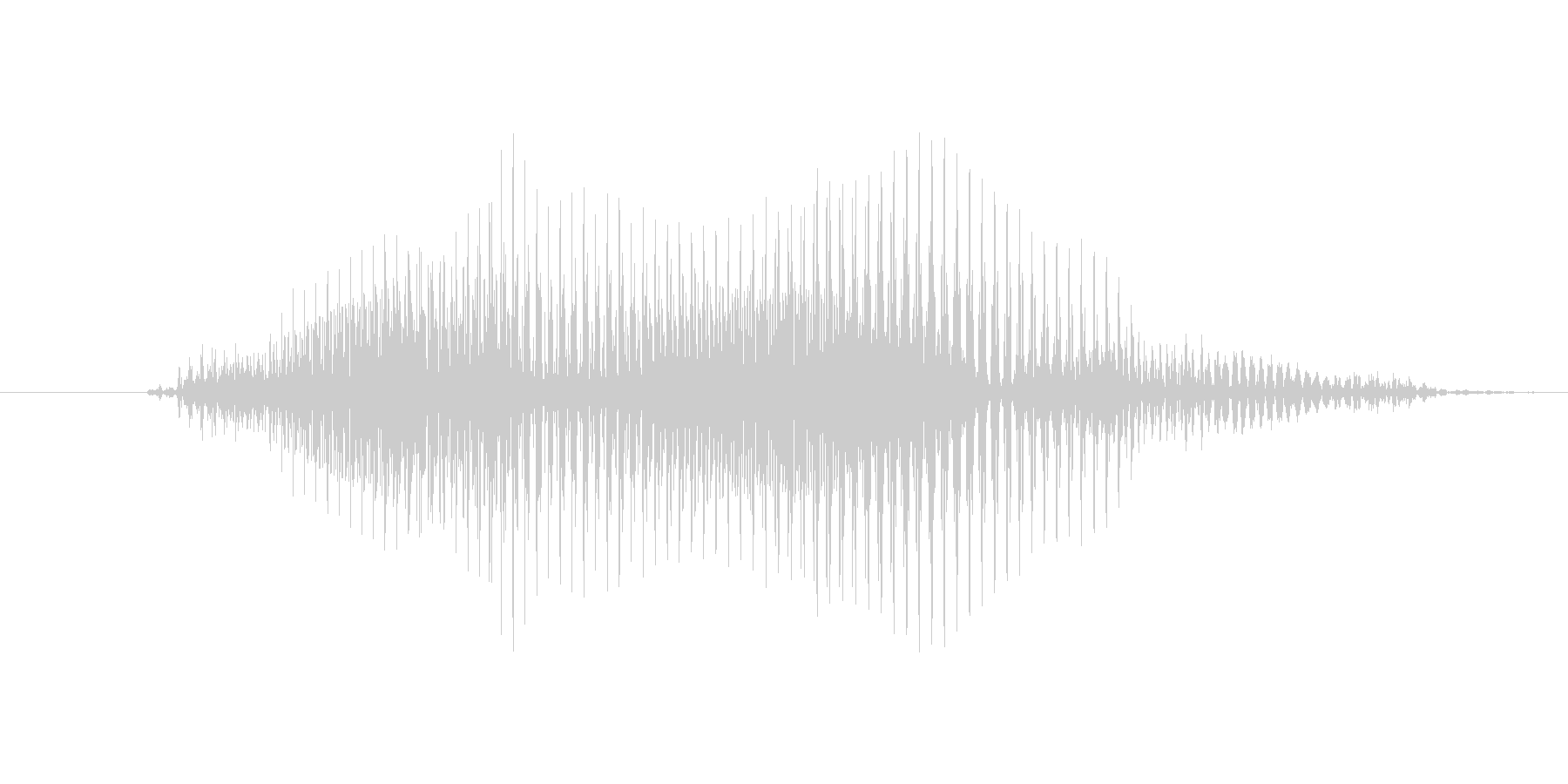 よっ!(Type-E)の未再生の波形