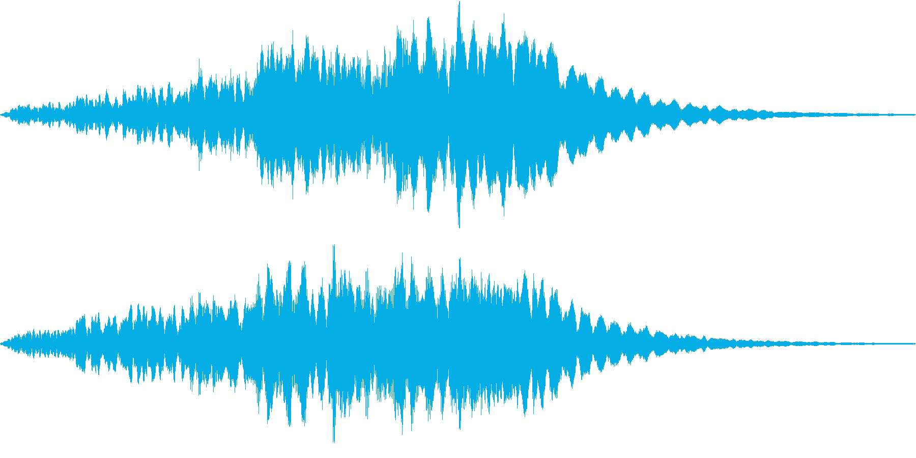 ミステリー系の短い効果音です。の再生済みの波形