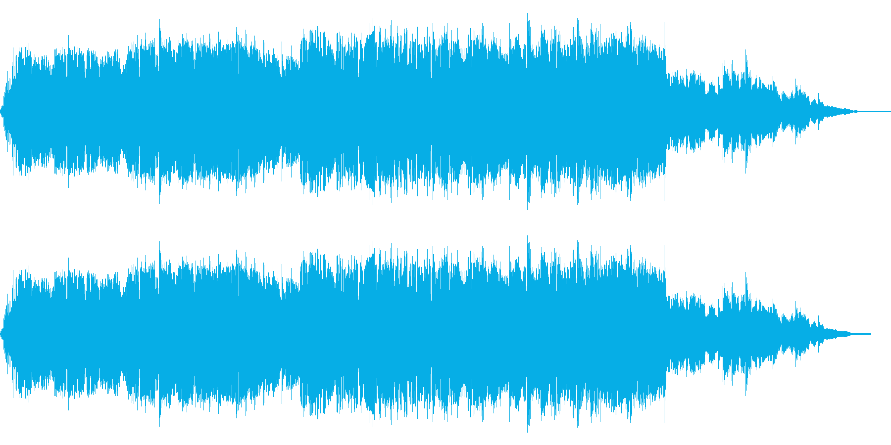 哀愁のある素朴な小曲(CM、映像)の再生済みの波形
