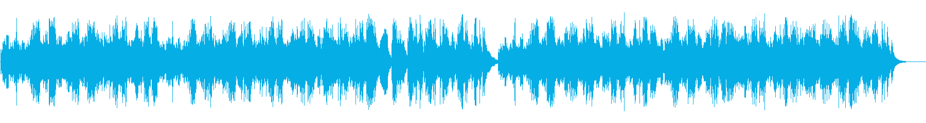 朝の光が安らぎと優しさをもたらす爽やか曲の再生済みの波形