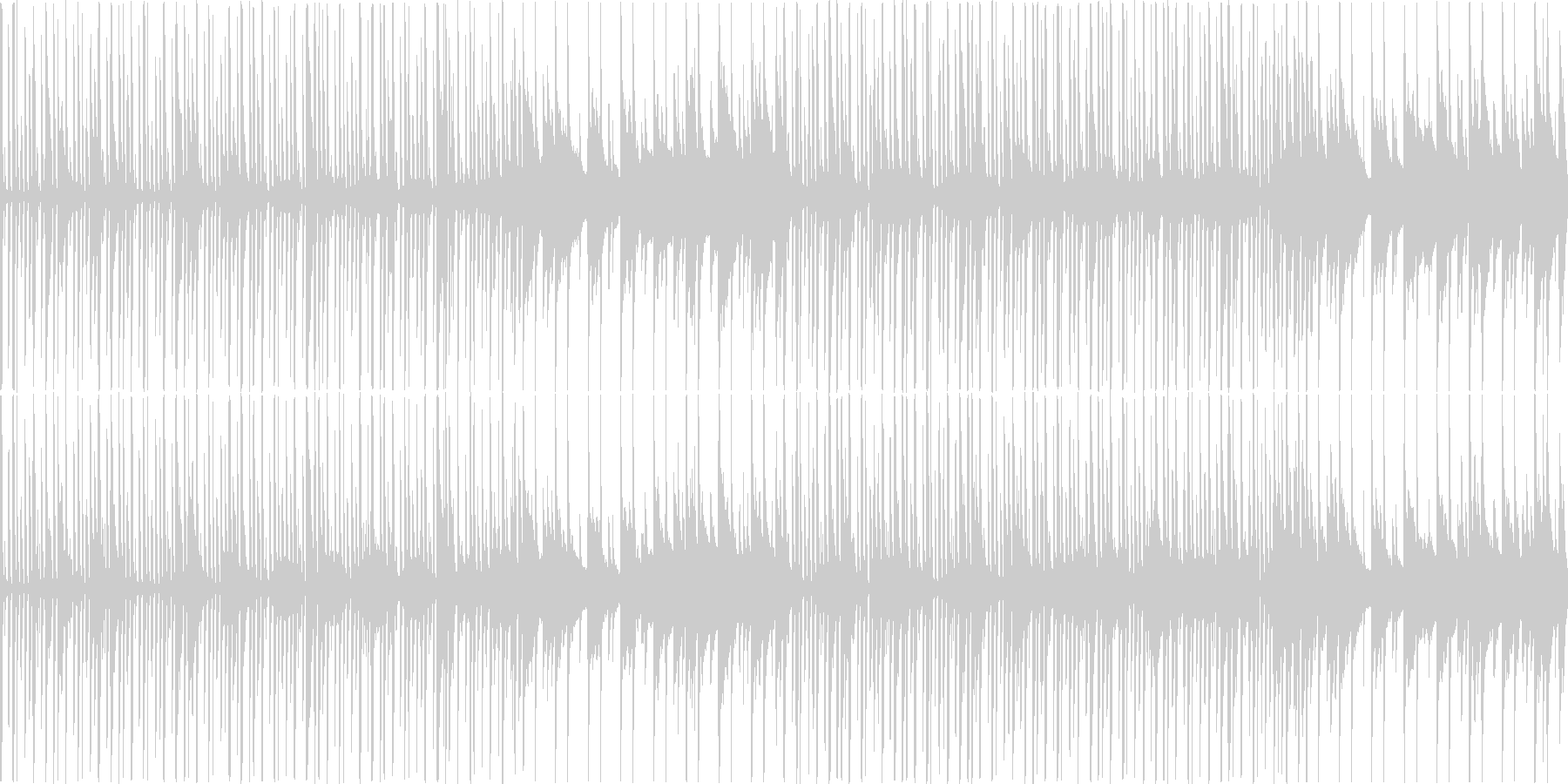 のどか11の未再生の波形