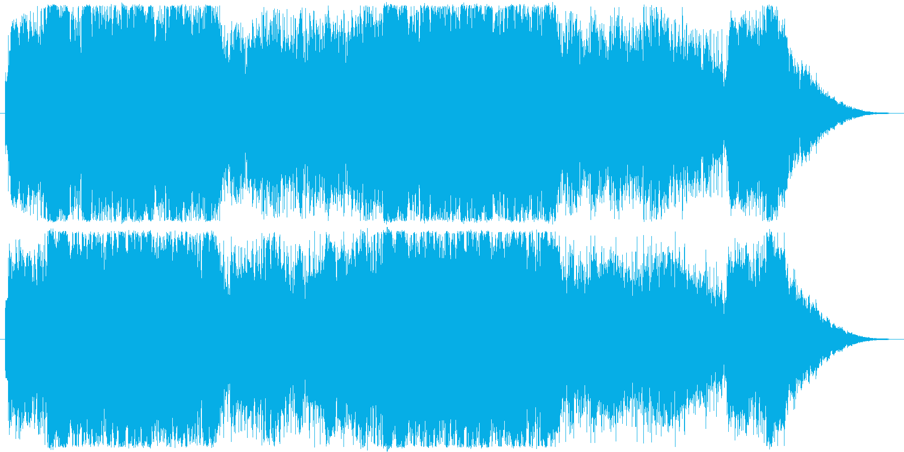 楽しげで雄大、おおらかな一曲。軽快なリ…の再生済みの波形