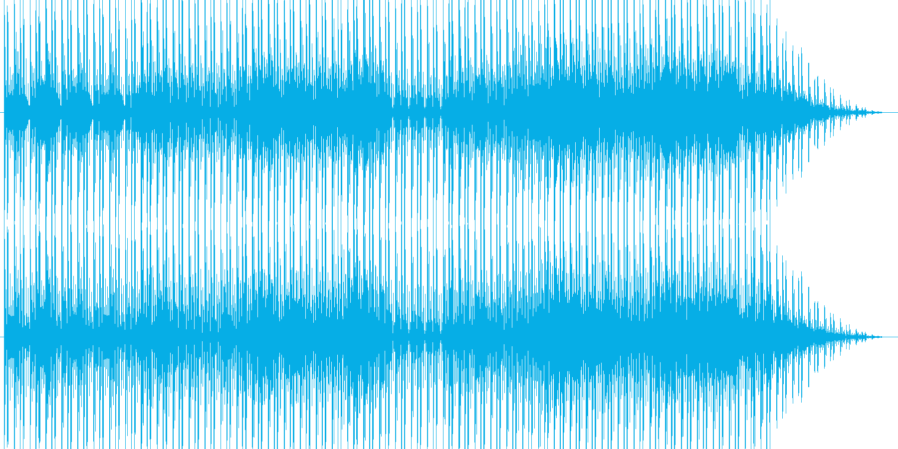 のどかな雰囲気のR&Bですの再生済みの波形