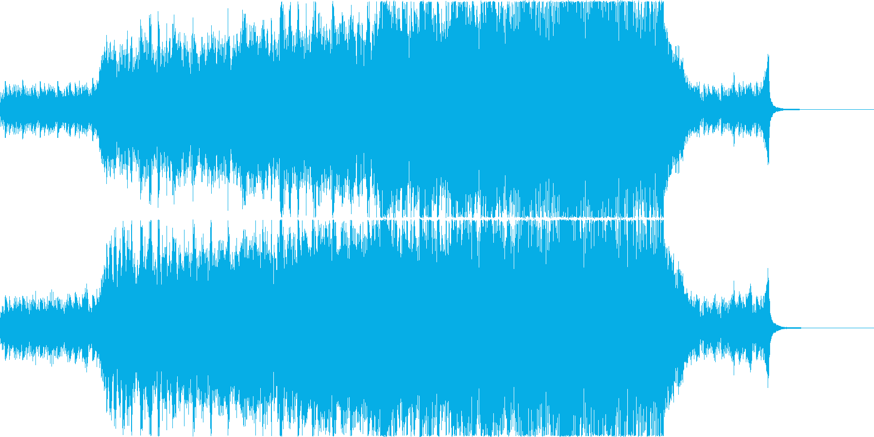 おしゃれ5の再生済みの波形