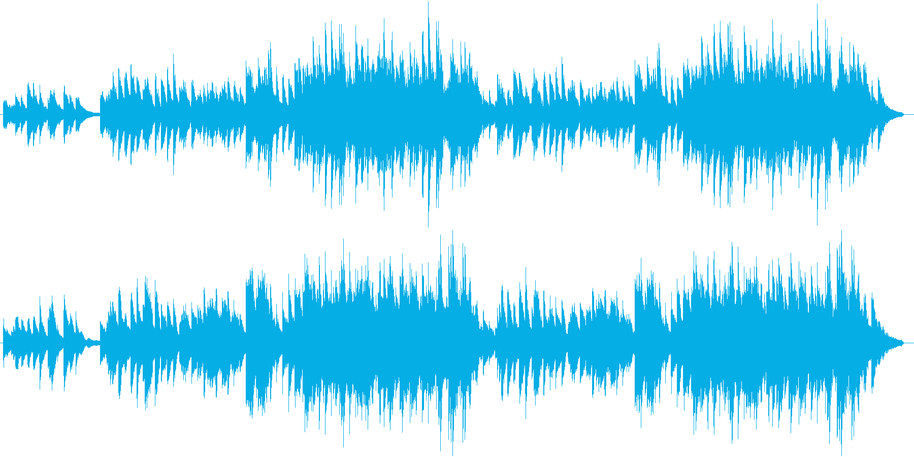 心安らぐいい曲 ピアノVerの再生済みの波形