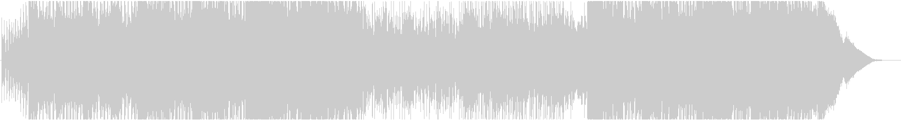 Gentle pop system EDM with a refreshing feeling's unreproduced waveform