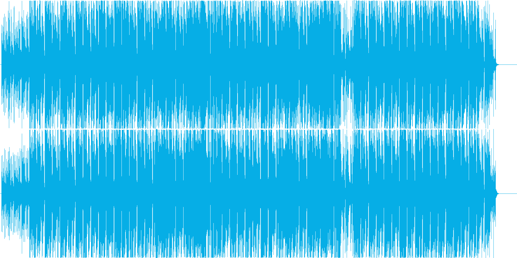 ゆったりとして充実した気持ちになるポップの再生済みの波形