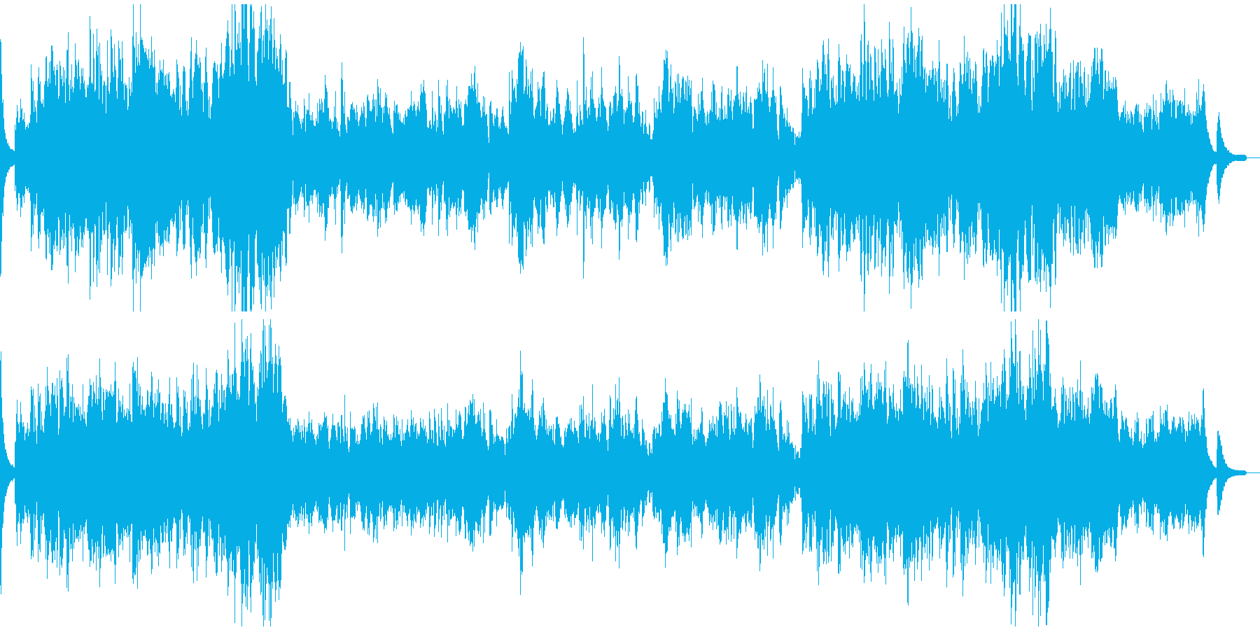 ピアノ名曲ショパン 幻想即興曲の再生済みの波形