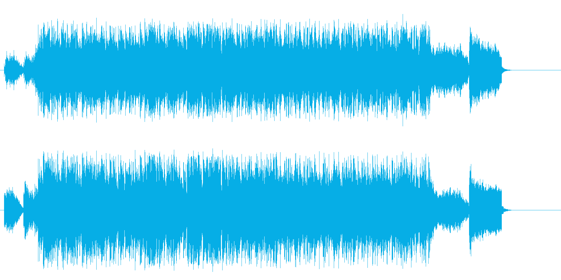 爽やかな風を感じるのどかなポップの再生済みの波形