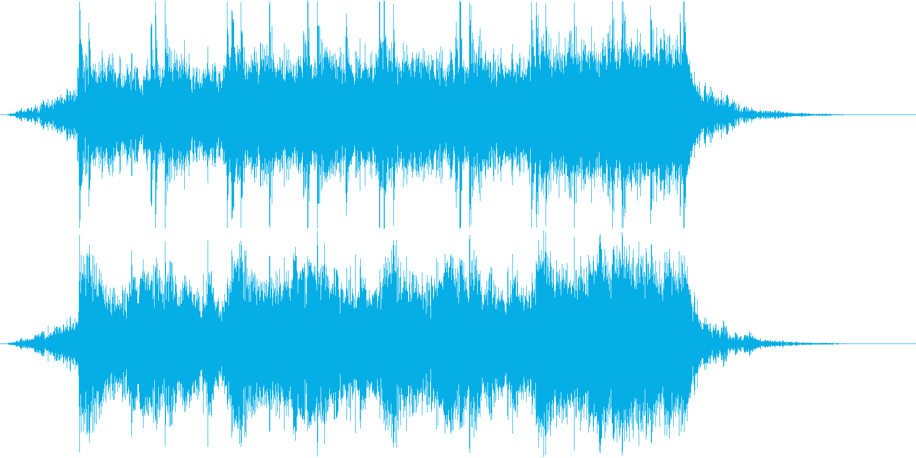 冷たいダンジョンぽい曲 20秒バージョンの再生済みの波形