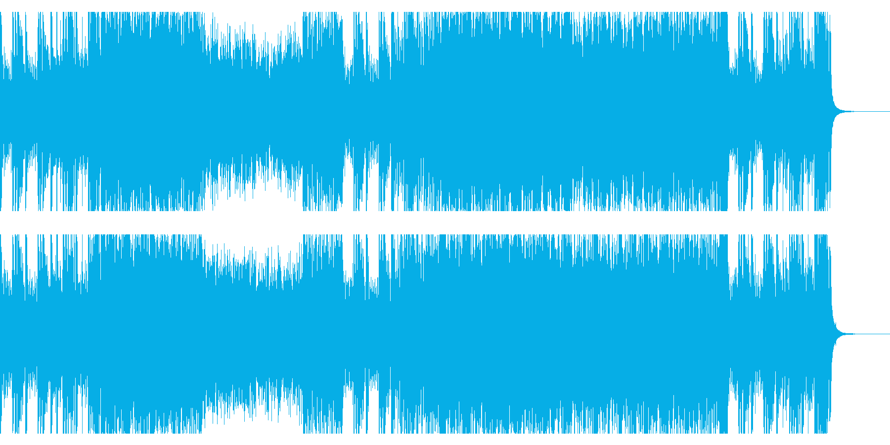 さわやかなプログレッシヴロック風ポップの再生済みの波形