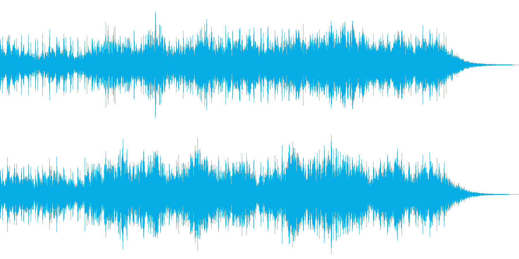 絶望感 心臓音 アンビエントの再生済みの波形