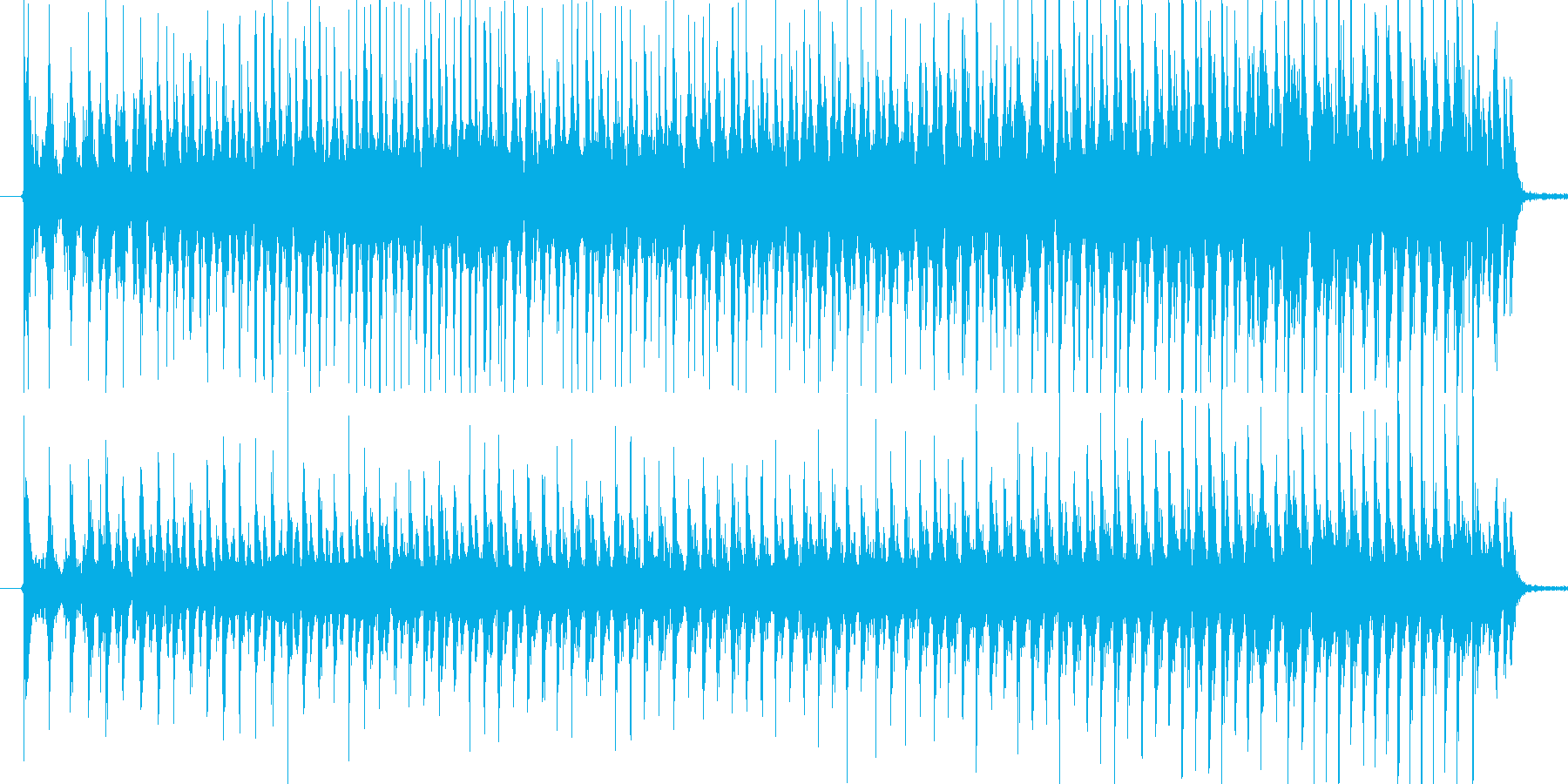 ドリルのバリバリした音です。の再生済みの波形