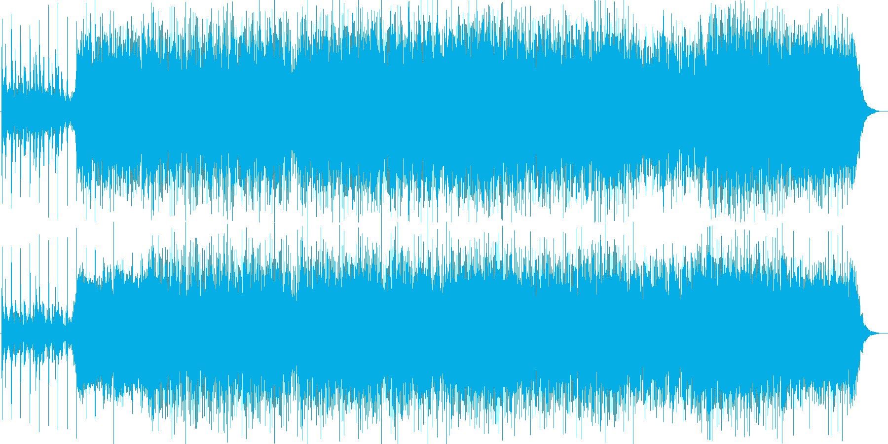 胸がきゅっとする、懐かしい曲調のポップスの再生済みの波形