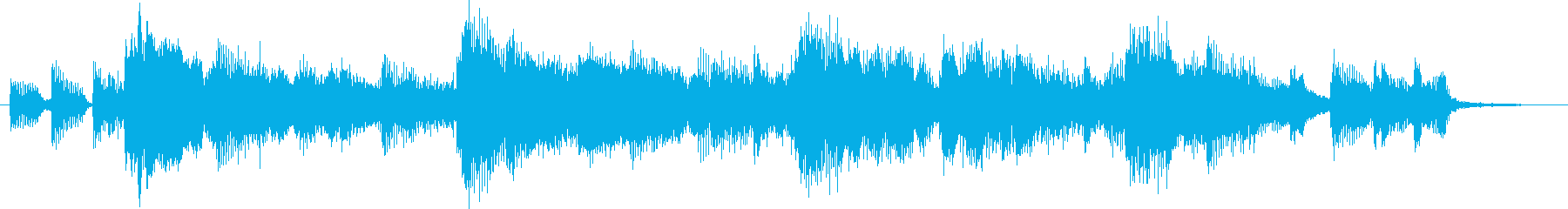 Western country style country jingle's reproduced waveform
